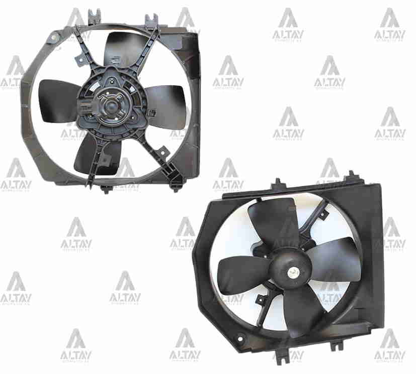 Mazda 323 Radyatör Fan ve Motoru 1999-2001 Fan OEM ZL04-15-025C